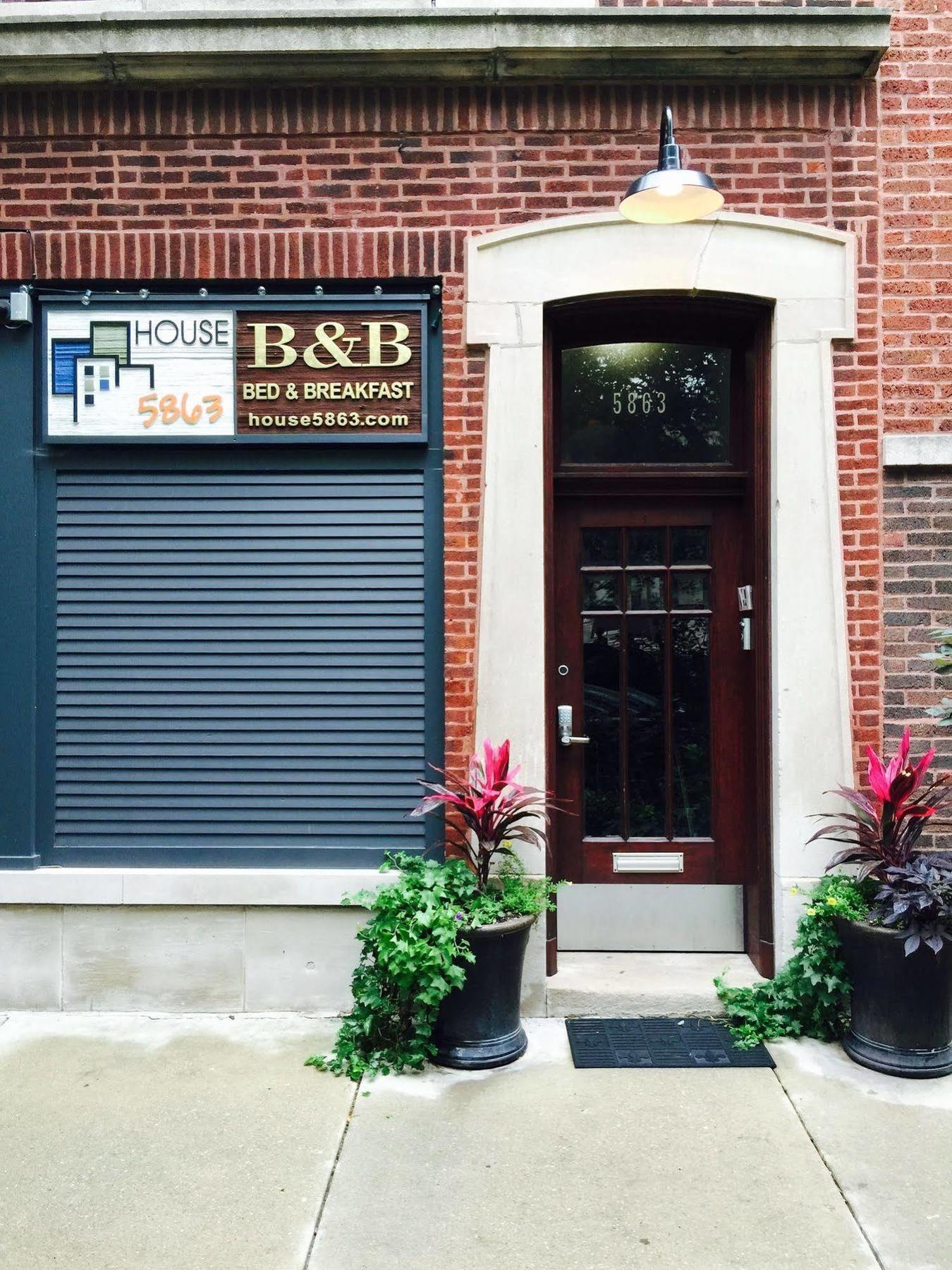 House 5863- Chicago'S Premier Bed And Breakfast Exteriör bild